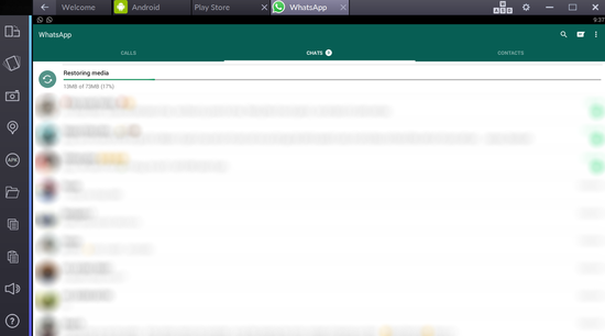 whatsapp for pc login successful