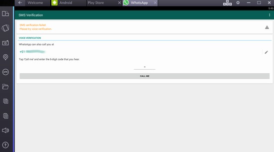 whatsapp login code confirmation
