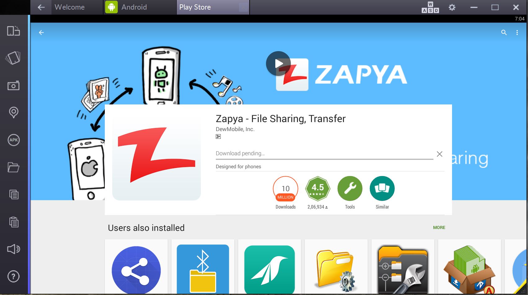 Zapya for PC Online Free Download (Windows 7, 8, 8.1)