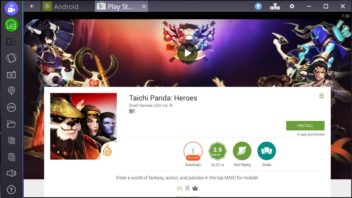 taichi panda heroes for pc bluestacks download
