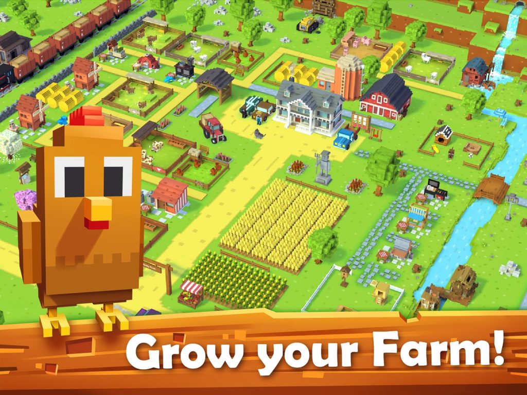 blocky farm for pc online